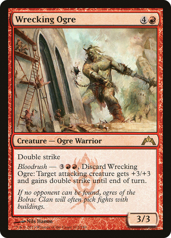Wrecking Ogre (GTC-112)  Foil - Gatecrash