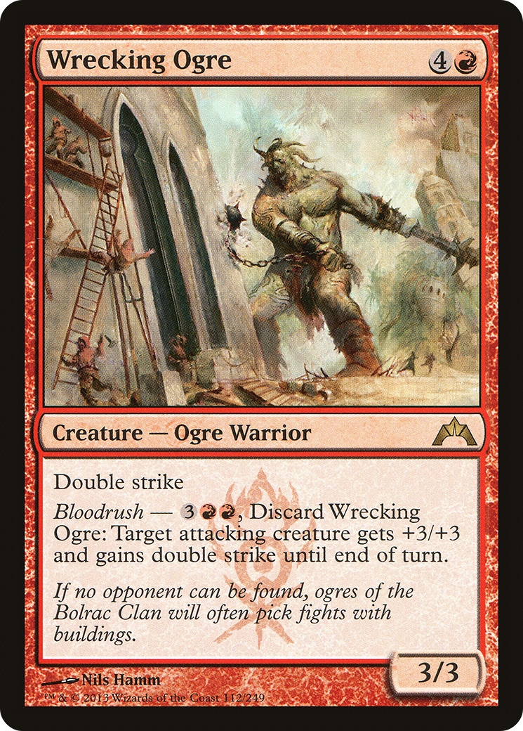 Wrecking Ogre (GTC-112)  - Gatecrash