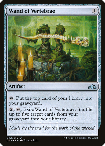 Wand of Vertebrae (GRN-242)  - Guilds of Ravnica