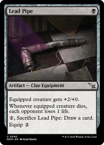 Lead Pipe (MKM-090)  - Murders at Karlov Manor