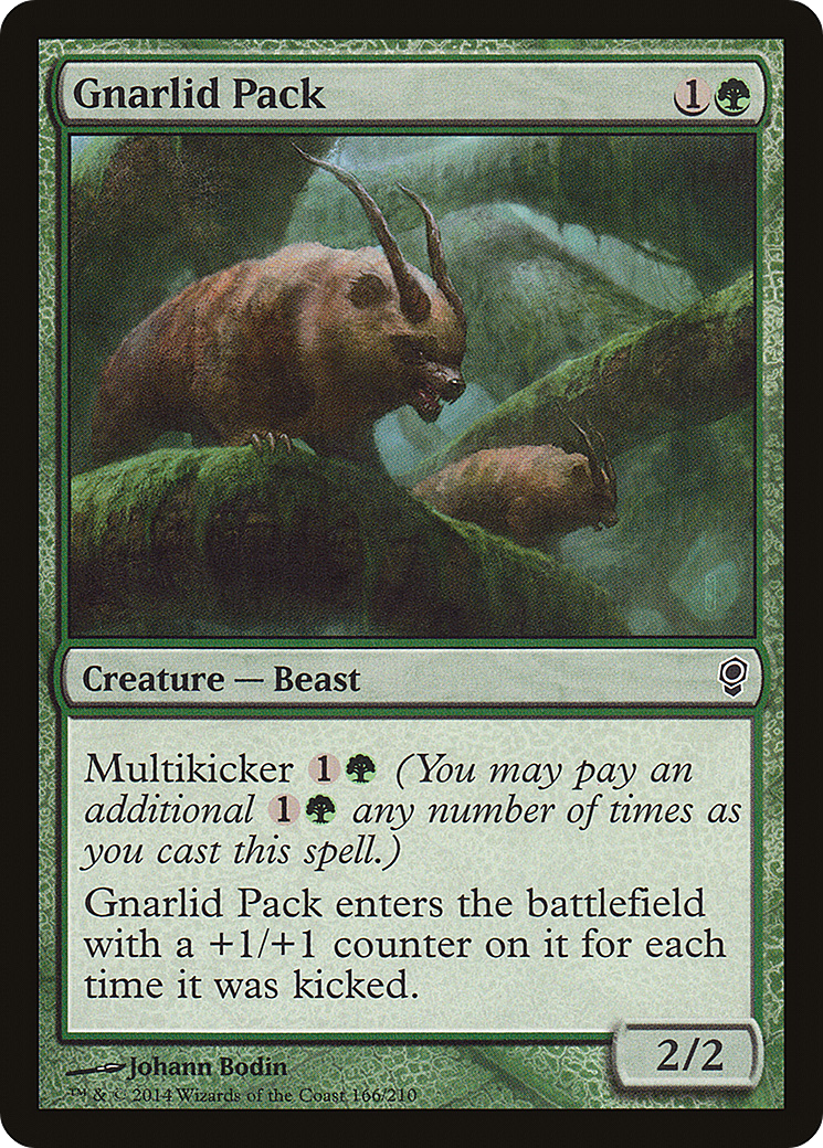 Gnarlid Pack (CNS-166)  Foil - Conspiracy
