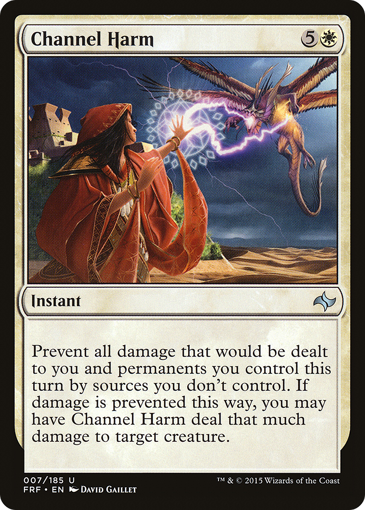 Channel Harm (FRF-007)  - Fate Reforged
