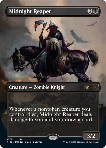 Midnight Reaper (SLD-1171)  - Secret Lair Drop (Borderless)
