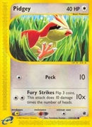Pidgey 123  - Reverse Holofoil Expedition - Common