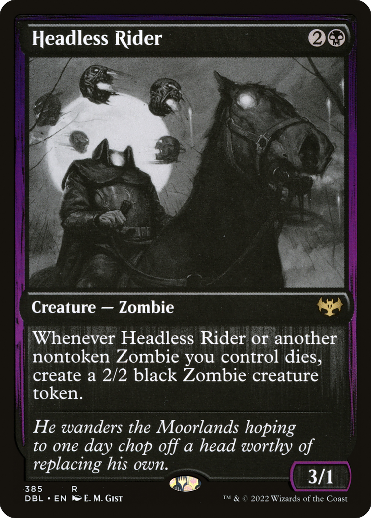 Headless Rider (DBL-385)  - Innistrad: Double Feature