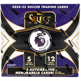 2024-25 Panini Select EPL Soccer Hobby Box