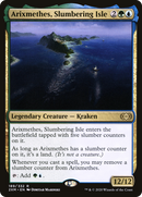 Arixmethes, Slumbering Isle (2XM-189)  Foil - Double Masters