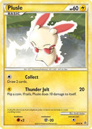 Plusle 036/95  - Reverse Holofoil Unleashed - Uncommon