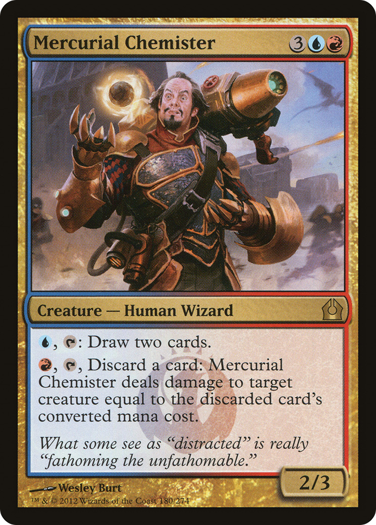 Mercurial Chemister (RTR-180)  Foil - Return to Ravnica