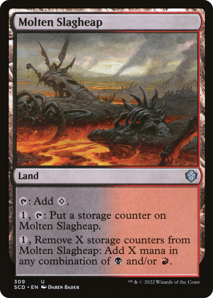 Molten Slagheap (SCD-309)  - Starter Commander Decks