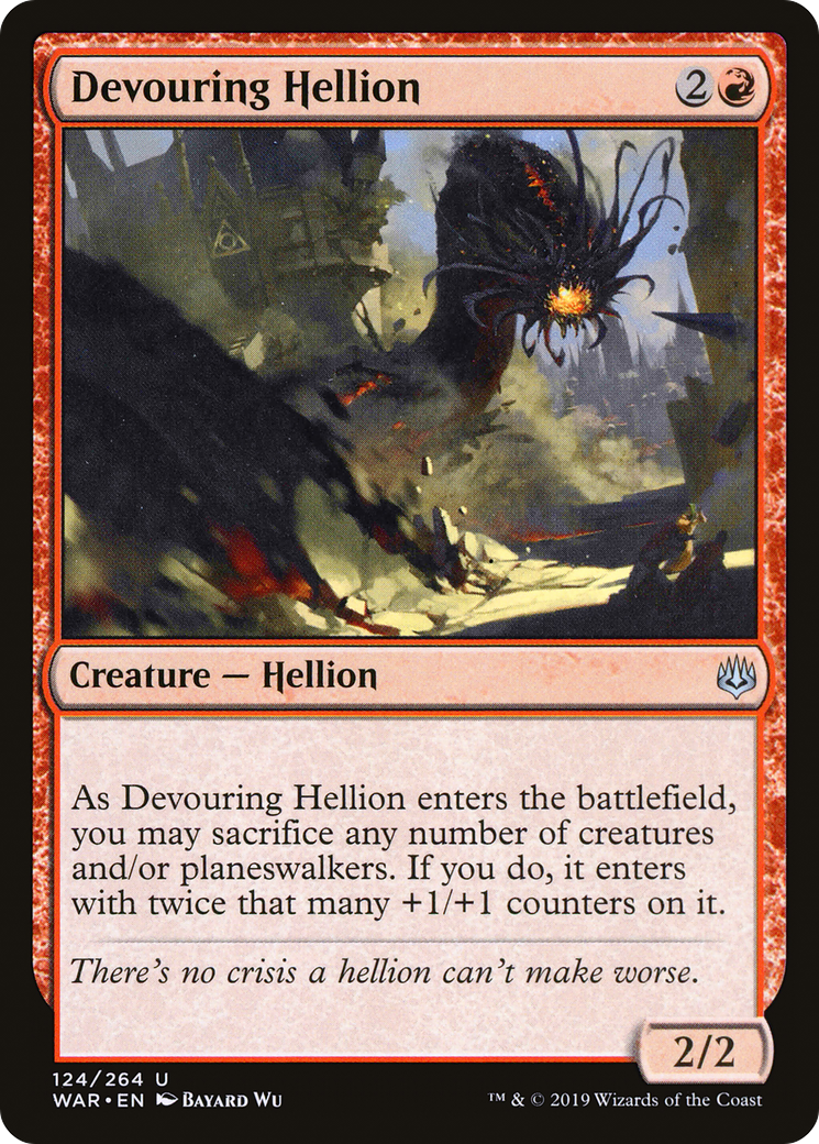 Devouring Hellion (WAR-124)  - War of the Spark