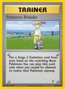 Pokemon Breeder 102  - Reverse Holofoil Legendary Collection - Rare