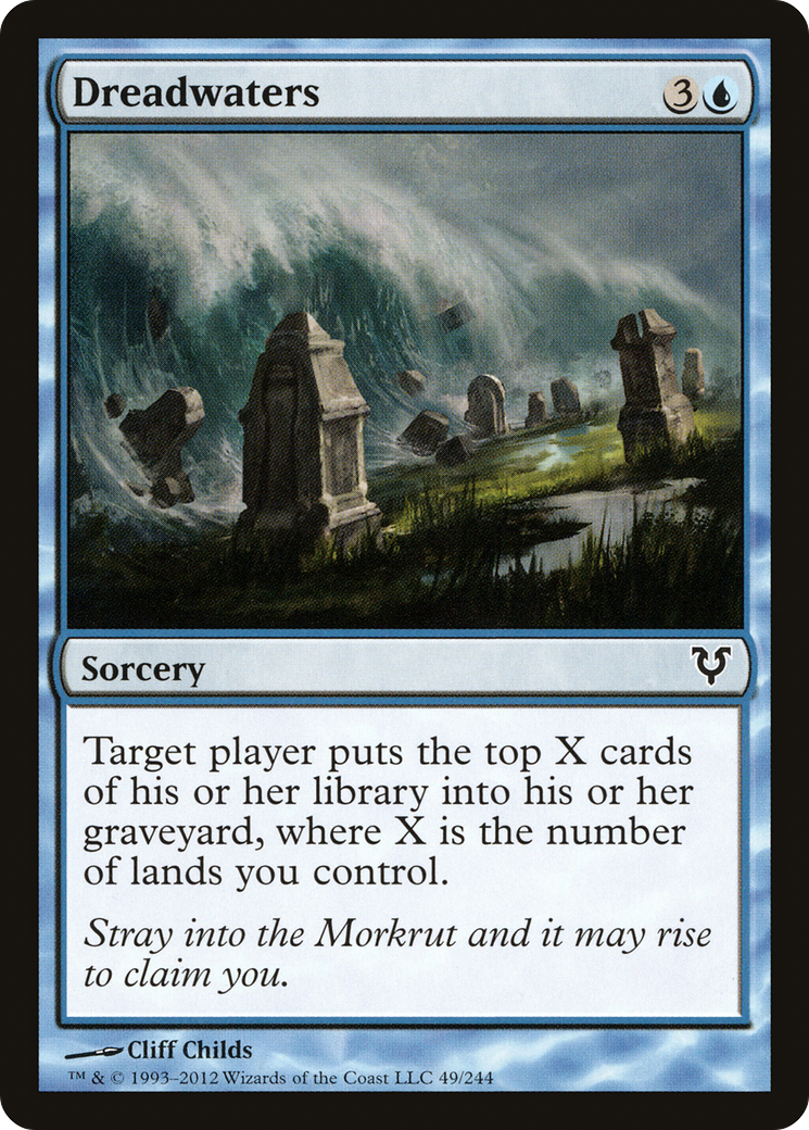 Dreadwaters (AVR-049)  - Avacyn Restored