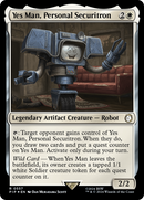 Yes Man, Personal Securitron (Surge Foil) (PIP-557) - Fallout Foil
