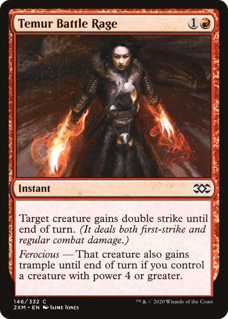 Temur Battle Rage (2XM-146)  - Double Masters