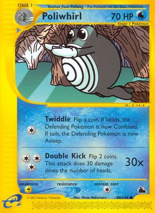 Poliwhirl 088  Skyridge - Common