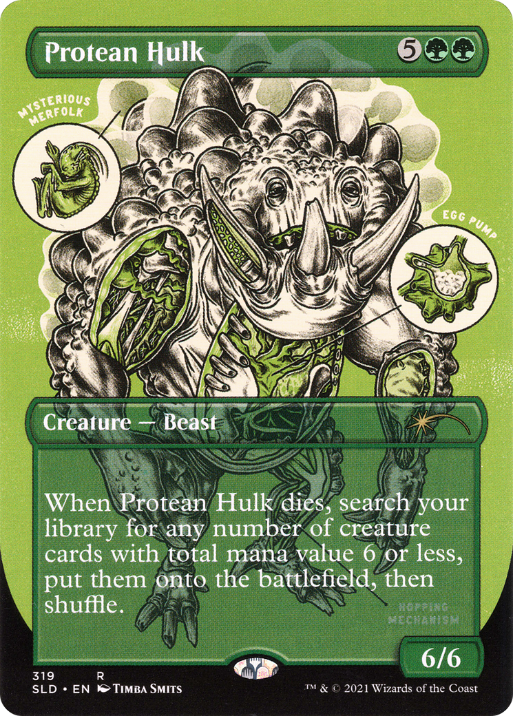 Protean Hulk (SLD-319)  - Secret Lair Drop (Borderless)