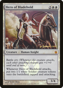 Hero of Bladehold (PRE-008)  Foil - Mirrodin Besieged Promos