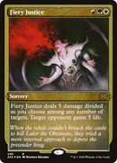 Fiery Justice (Foil Etched) (2X2-495)  Foil - Double Masters 2022