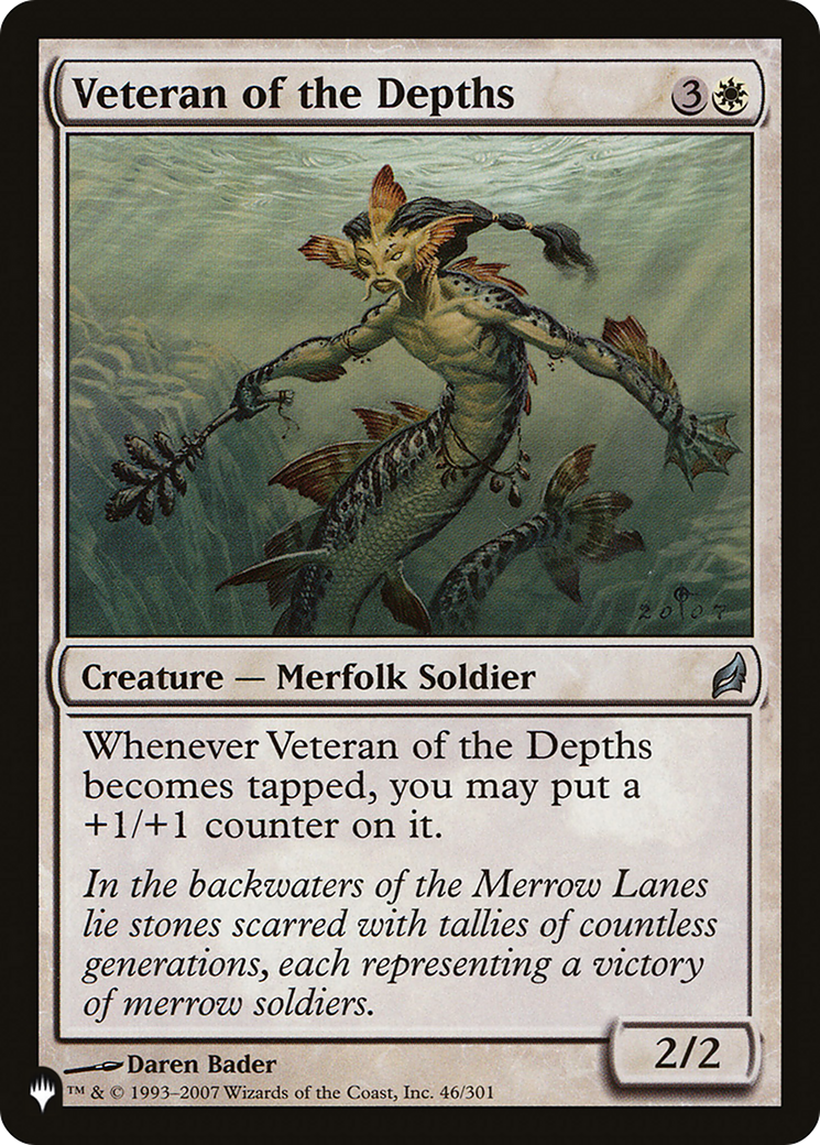 Veteran of the Depths (LIST-LRW-46)  - The List