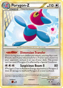Porygon-Z 007  - Reverse Holofoil Triumphant - Holo Rare
