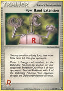 Pow! Hand Extension 085  - Reverse Holofoil Team Rocket Returns - Uncommon