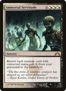 Immortal Servitude (GTC-220) - Gatecrash Foil