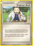Professor Birch 082  - Reverse Holofoil Emerald - Uncommon