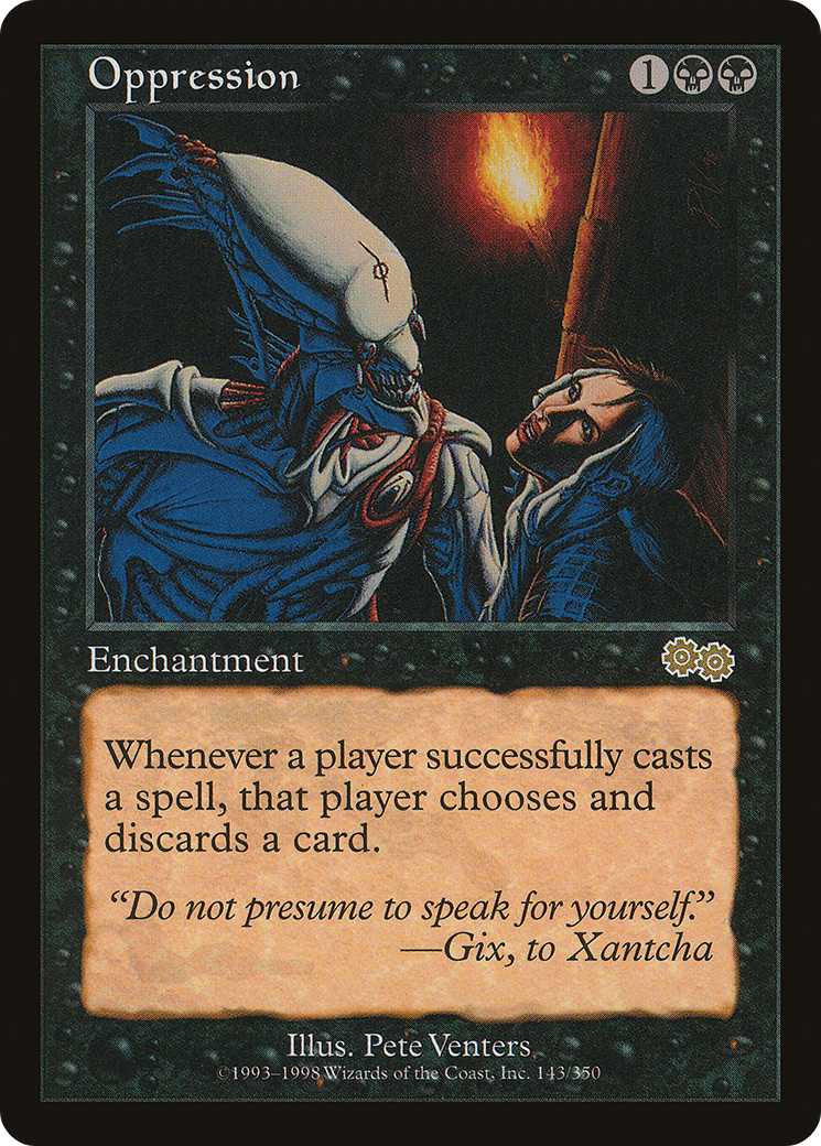 Oppression (USG-143)  - Urza's Saga