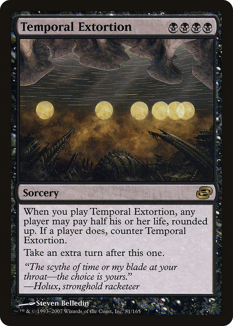 Temporal Extortion (PLC-081)  - Planar Chaos