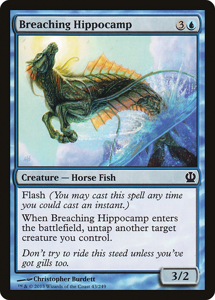 Breaching Hippocamp (THS-043)  - Theros