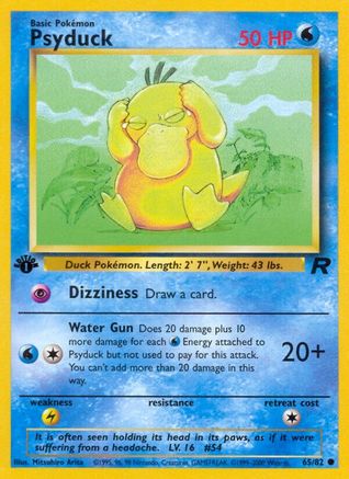 Psyduck 065/82  - Unlimited Team Rocket - Common