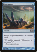 Unsummon (M12-079)  Foil - Magic 2012