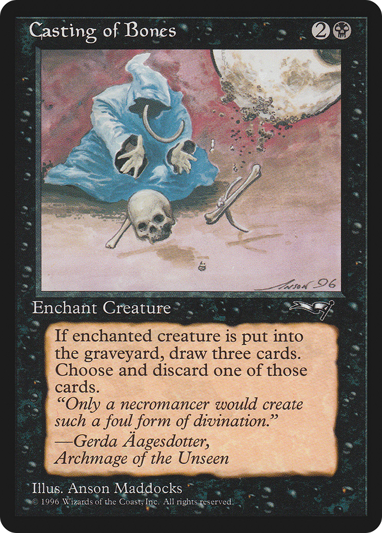 Casting of Bones (Hooded Figure) (ALL-003)  - Alliances