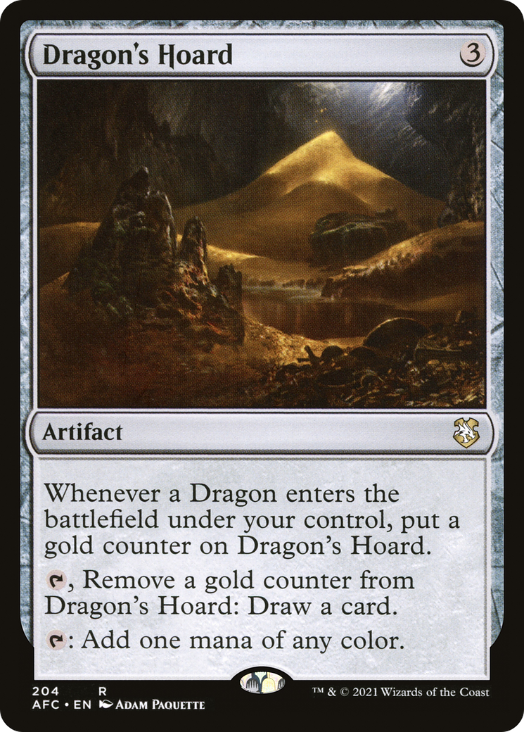 Dragon's Hoard (AFC-204) - Adventures in the Forgotten Realms Commander