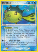 Qwilfish 027  - Reverse Holofoil Team Rocket Returns - Rare