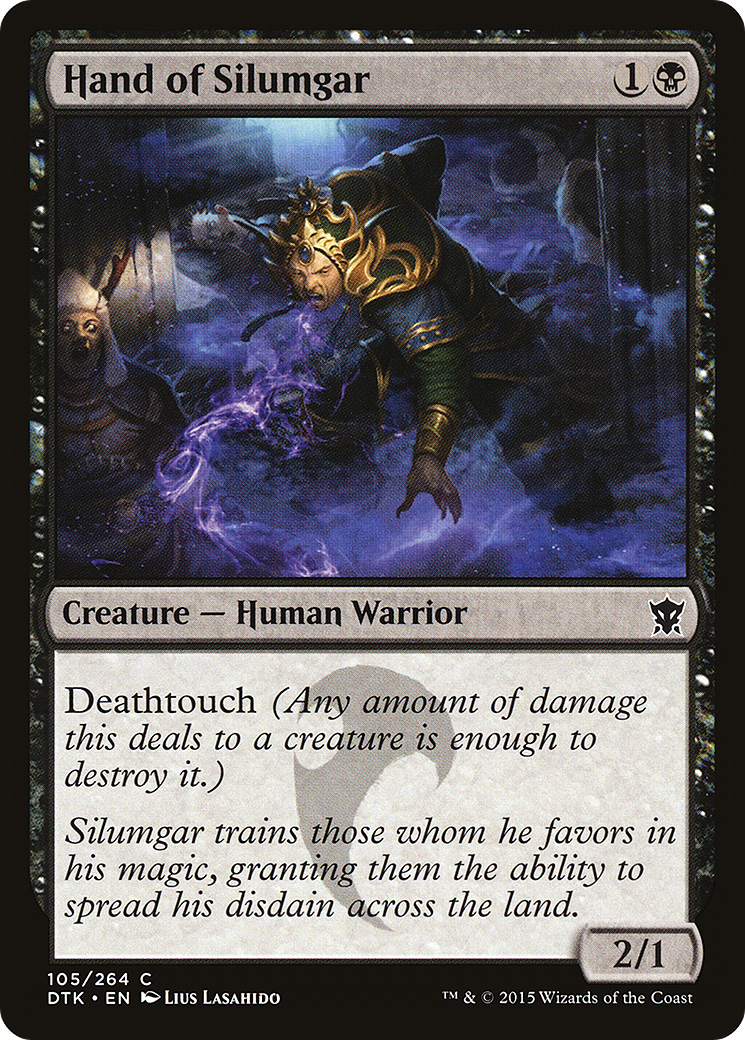 Hand of Silumgar (DTK-105)  - Dragons of Tarkir