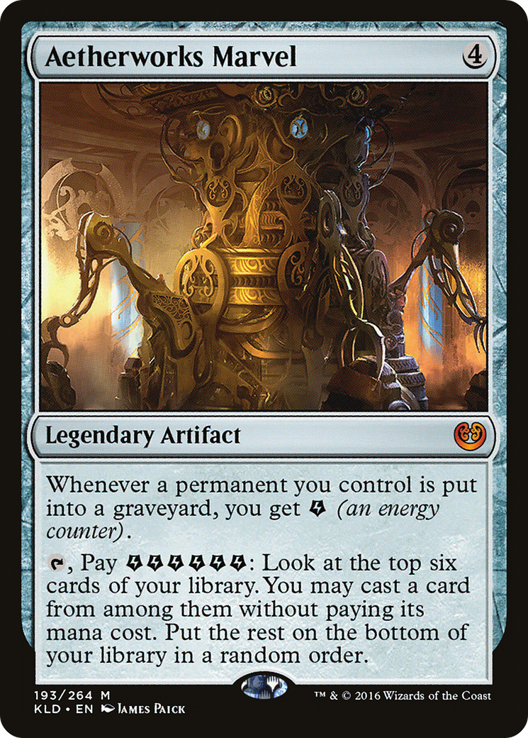 Aetherworks Marvel (KLD-193)  Foil - Kaladesh