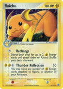 Raichu 012  - Reverse Holofoil FireRed & LeafGreen - Holo Rare