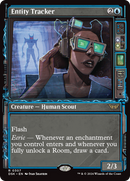 Entity Tracker (Showcase) (DSK-307)  Foil - Duskmourn: House of Horror: (Showcase)