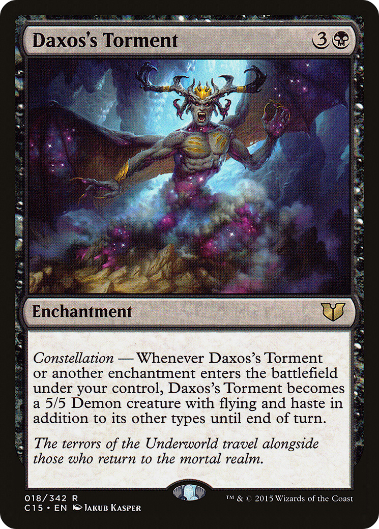 Daxos's Torment (C15-018)  - Commander 2015