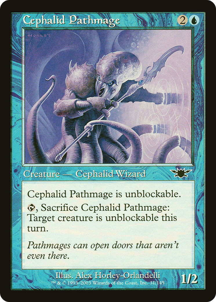 Cephalid Pathmage (LGN-031)  Foil - Legions