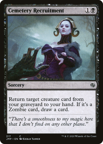 Cemetery Recruitment (JMP-217)  - Jumpstart