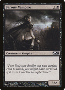 Barony Vampire (M11-082)  Foil - Magic 2011