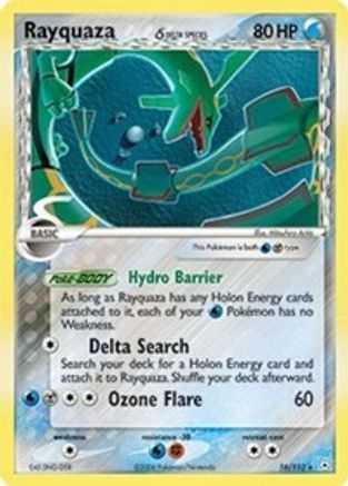 Rayquaza 016/110  - Holofoil Holon Phantoms - Holo Rare