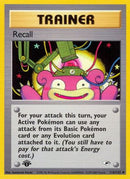 Recall 116/132  - 1st Edition Gym Heroes - Uncommon