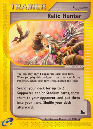 Relic Hunter 120  Skyridge - Uncommon