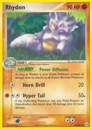 Rhydon 046  - Reverse Holofoil Hidden Legends - Uncommon