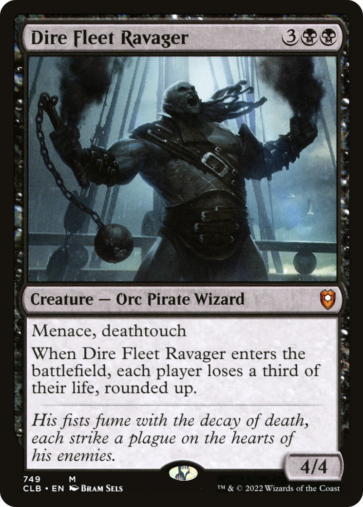 Dire Fleet Ravager (CLB-749)  - Commander Legends: Battle for Baldur's Gate