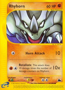 Rhyhorn 091  - Reverse Holofoil Skyridge - Common